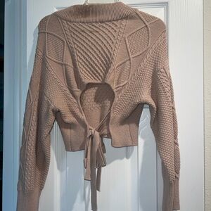 Fashion nova crop sweater